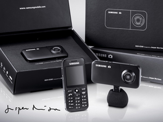 Illustration for article titled Samsung Launches the SGH-E590, World Keeps Watching iPhone Ads